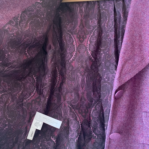 Loft Blazer in purple and paisley lining - Picture 5 of 5